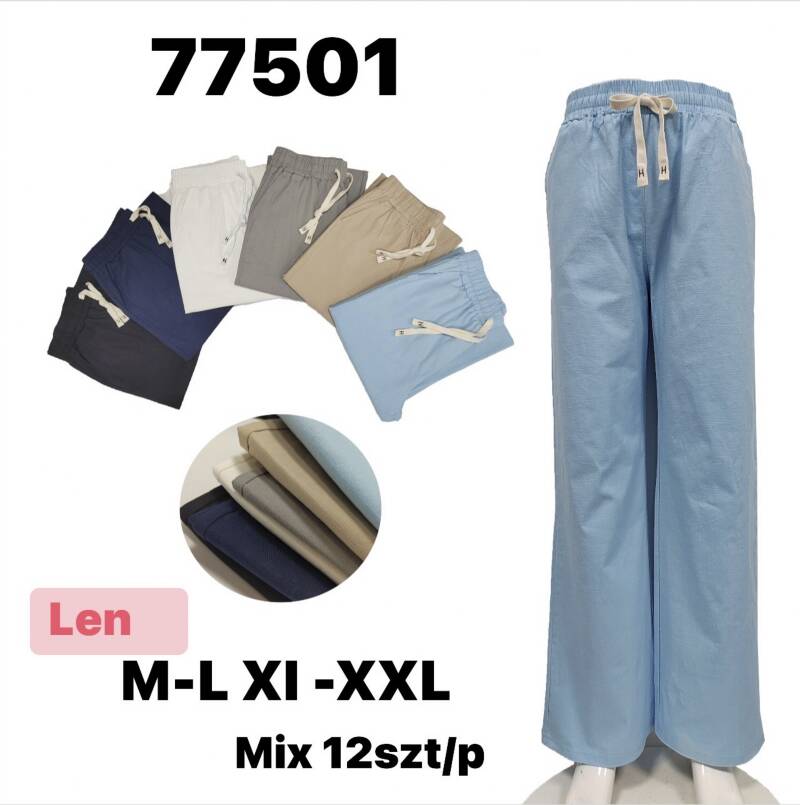 Spodnie damskie Roz M-2XL, Mix Kolor Paczka 12 szt 1